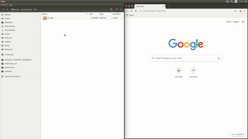 google chrome not opening zip files
